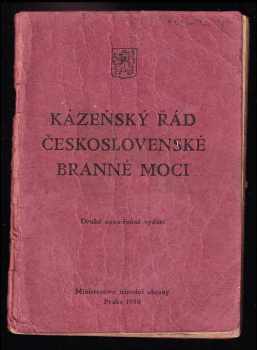 Kázeňský řád československé branné moci