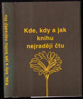 Vratislav Ebr: Kde, kdy a jak knihu nejraději čtu