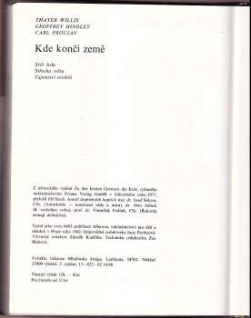 Geoffrey Hindley: Kde končí země