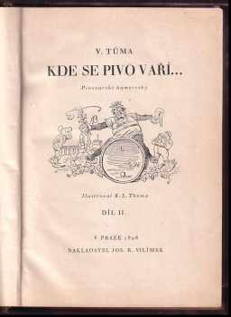 Vratislav Tůma: Kde se pivo vaří : pivovarské humoresky Díl 2