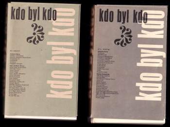 Ludvík Souček: Kdo byl kdo