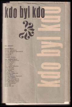 Ludvík Souček: Kdo byl kdo