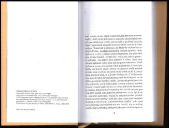 J. D Salinger: Kdo chytá v žitě