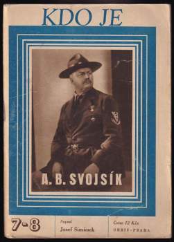 Kdo je A. B. Svojsík