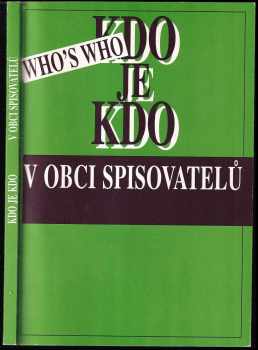 Kdo je kdo v Obci spisovatelů