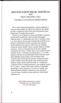 Zdeněk Mahler: Kdo svůj národ miluje, nešetří ho