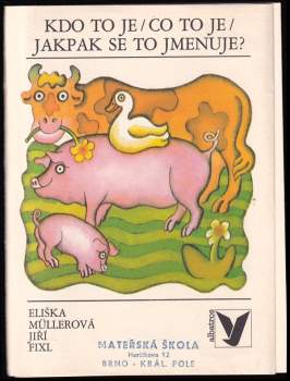Kdo to je, co to je, jakpak se to jmenuje?