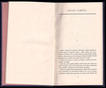 Jules Romains: Kdosi umřel