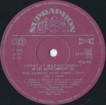 Various: Kdyby Ty Muziky Nebyly - 50 Let České Lidovky (2)