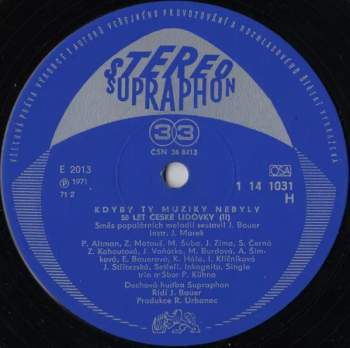 Various: Kdyby Ty Muziky Nebyly - 50 Let České Lidovky (II)