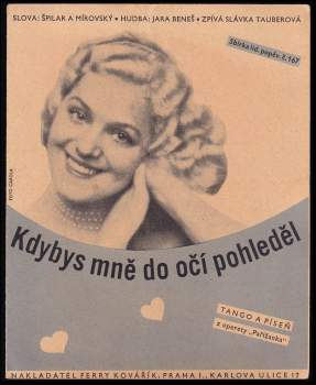 Kdybys mně do očí pohleděl