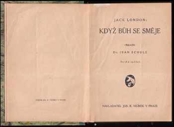 Jack London: Když Bůh se směje