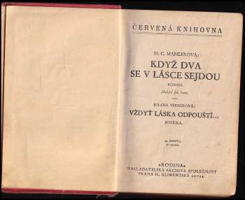 Hedwig Courths-Mahler: Když dva se v lásce sejdou