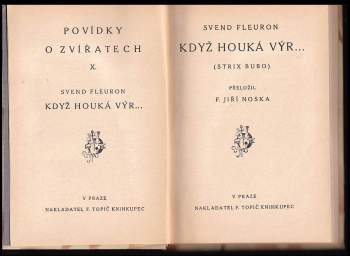 Svend Fleuron: Když houká výr