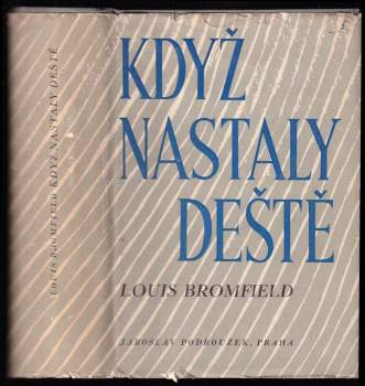 Když nastaly deště : román moderní Indie