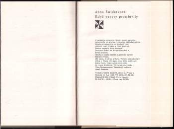 Anna Świderkówna: Když papyry promluvily