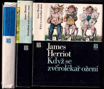 KOMPLET James Herriot 3X Když se zvěrolékař ožení + Zvěrolékař mezi nebem a zemí + To by se zvěrolékaři stát nemělo