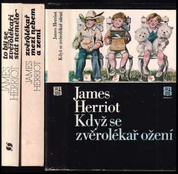 KOMPLET James Herriot 3X Když se zvěrolékař ožení + Zvěrolékař mezi nebem a zemí + To by se zvěrolékaři stát nemělo