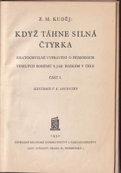 Zdeněk Matěj Kuděj: Když táhne silná čtyrka