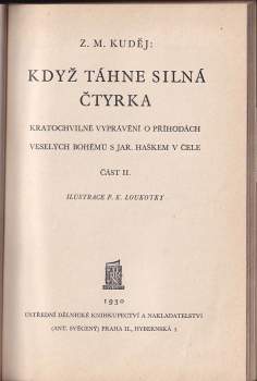 Zdeněk Matěj Kuděj: Když táhne silná čtyrka