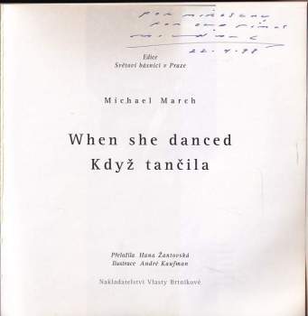Michael March: Když tančila