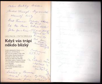 Ján Mach: Když vás trápí někdo blízký