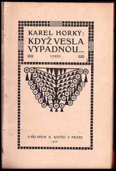 Karel Horký: Když vesla vypadnou