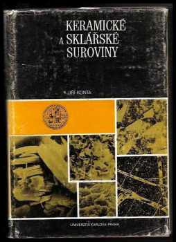 Jiří Konta: Keramické a sklářské suroviny