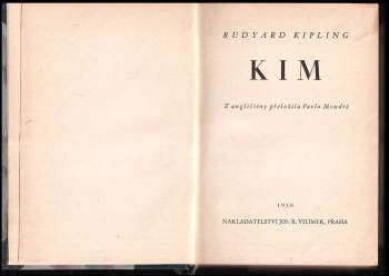 Rudyard Kipling: Kim