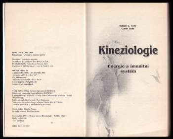 Susan L Levy: Kineziologie