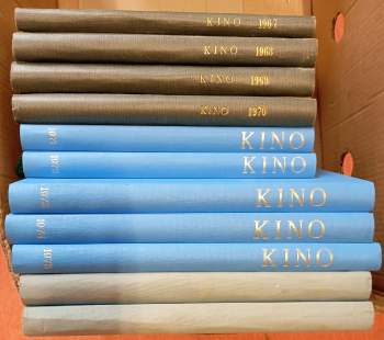 Kino, NEKOMPLETNÍ ROČNÍK XXII., Čísla 1-26 (chybí číslo 3-8) + KOMPLETNÍ ROČNÍKY XXIII.-XXXIII., Čísla 1-26
