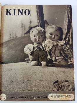 Jaroslav Dvořáček: Kino - ročník VI. - čísla 1 - 26 - KOMPLETNÍ ROČNÍK - u 6 čísla chybí pár stran