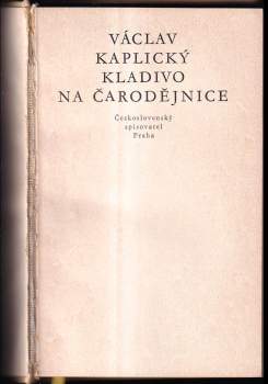 Václav Kaplický: Kladivo na čarodějnice