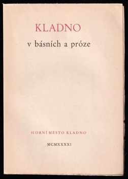 Cyril Bouda: Kladno v básních a próze