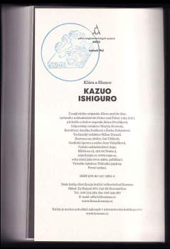 Kazuo Ishiguro: Klára a Slunce