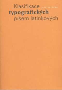Klasifikace typografických písem latinkových