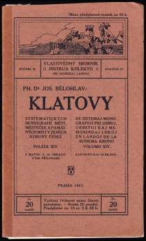 Josef Bělohlav: Klatovy