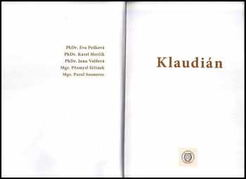 Eva Pešková: Klaudián