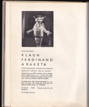 Ota Hofman: Klaun Ferdinand a raketa