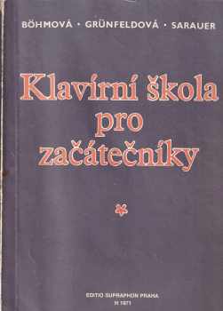 Alois Sarauer: Klavírní škola pro začátečníky