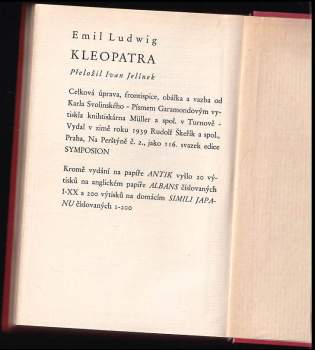 Emil Ludwig: Kleopatra