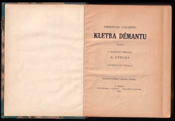 Arnould Galopin: Kletba démantu
