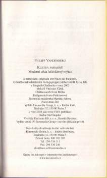 Philipp Vandenberg: Kletba faraonů