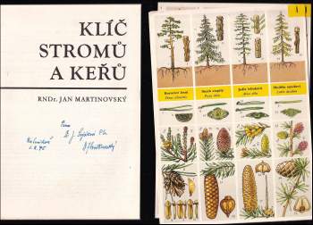Jan Martinovský: Klíč a atlas stromů a keřů