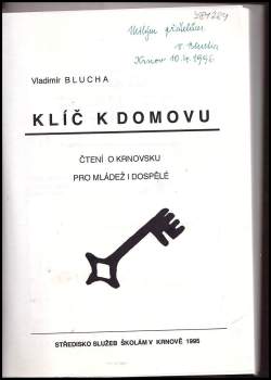 Vladimír Blucha: Klíč k domovu