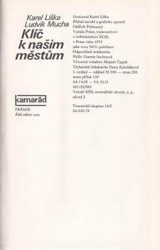 Ludvík Mucha: Klíč k našim městům