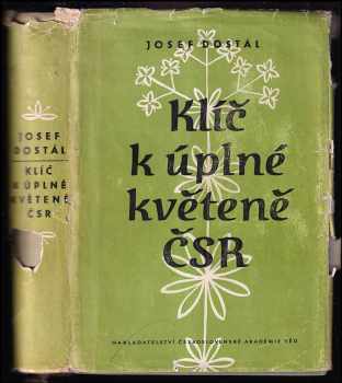 Klíč k úplné květeně ČSR