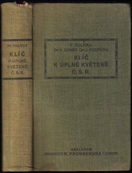 Klíč k úplné květeně republiky Československé