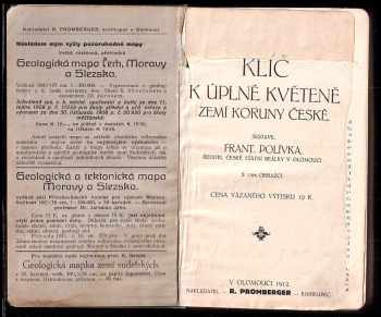 Klíč k Úplné květeně zemí Koruny české