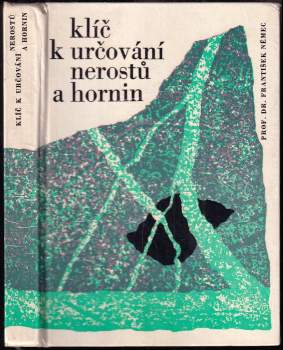 Klíč k určování nerostů a hornin